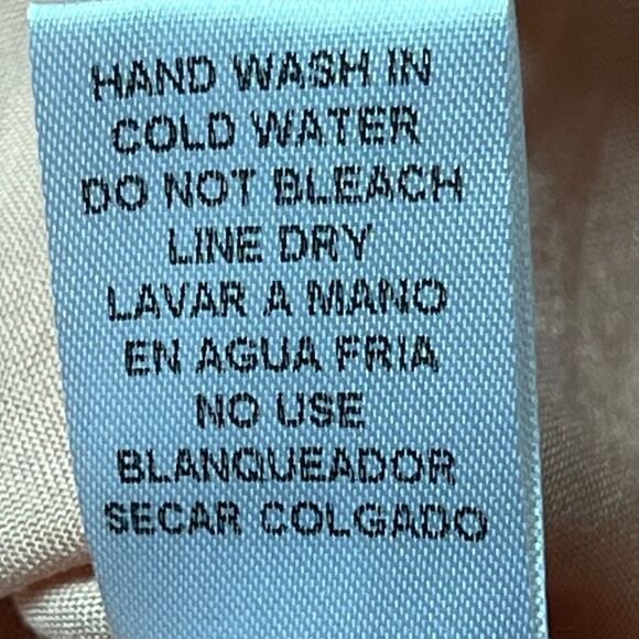 Anthropologie Entro Babydoll Mini Dress BOHO Keyhole Medium NEW Short Sleeves - Picture 8 of 9